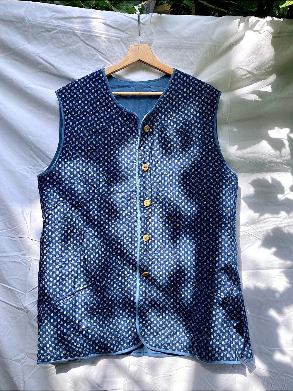 Handmade quilted vest